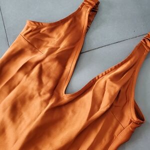 Future Collective , orange/brown women's dress size XXS